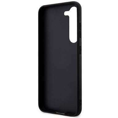 Étui Guess 4G Metal Gold Logo pour Samsung Galaxy S23, gris