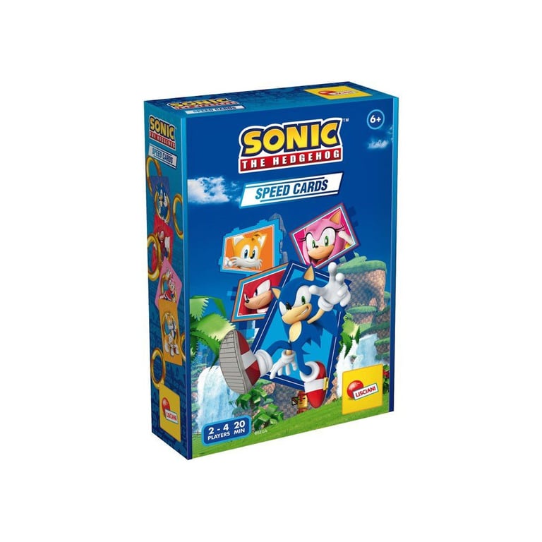 Sonic Jeu de Cartes de Vitesse Jeu de cartes LISCIANI Rapidité Univers Sonic - vue 4