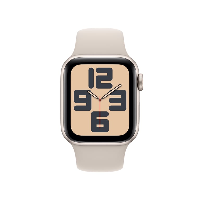 Apple Watch SE OLED 40 mm Numérique 324 x 394 pixels Écran tactile 4G Beige Wifi GPS (satellite), M/L