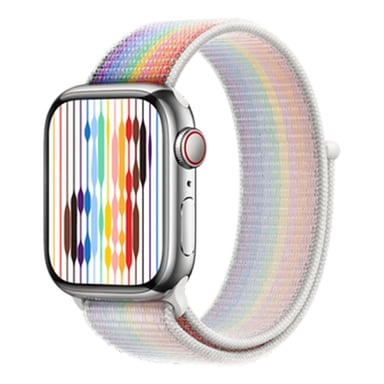 Sport Loop bracelet pour Apple Watch Series 1 á 9 / SE (38/40/41 mm) | Series 10 (42 mm) - Pride Edition