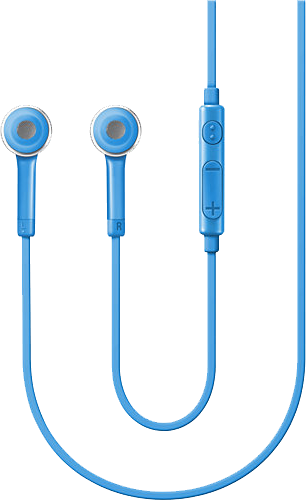 Kit piéton Filaire Jack 3.5mm3 boutons Bleu Samsung