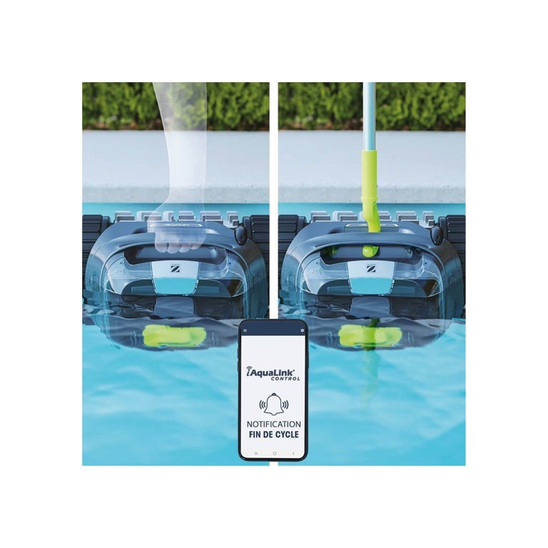 Robot de piscine sans fil Zodiac OCNX Li 5220 IQ .32 x H.30 cm - vue 4