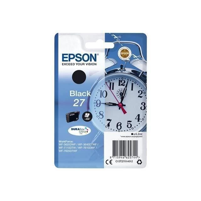 EPSON Cartouche d'encre T2701 Noir - Réveil (C13T27014012) - Neuf