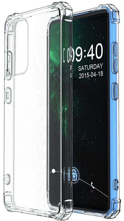 Coque Silicone Anti-Chocs pour SAMSUNG Galaxy A52 Transparente Protection Gel Souple