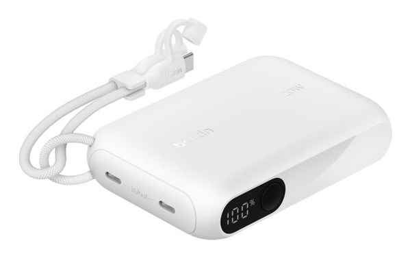 Belkin BPB027HQWH banque d'alimentation électrique 10000 mAh Blanc