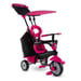 Tricycle Smartrike Vanilla Plus - Rose avec 4 configurations ajustables