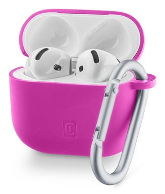 Cellularline 8018080489648 Funda Rosa de Silicona