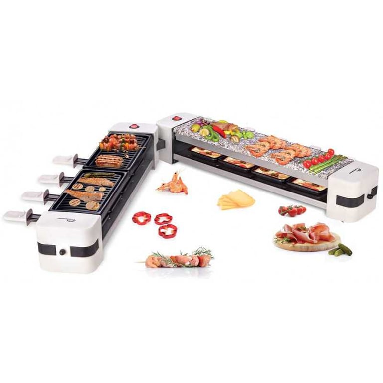 LITTLE BALANCE 8502 Wing & Cheese Duo Raclette + grill + grill pierre : 3 en 1 - vue 4