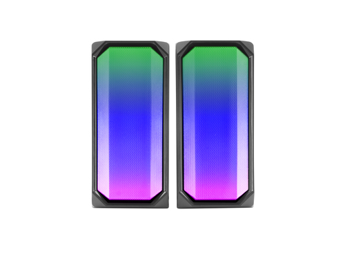 Haut-Parleurs Mars Gaming MSRGB – 15W, Bluetooth 5.0, RGB Full Mesh - vue 3