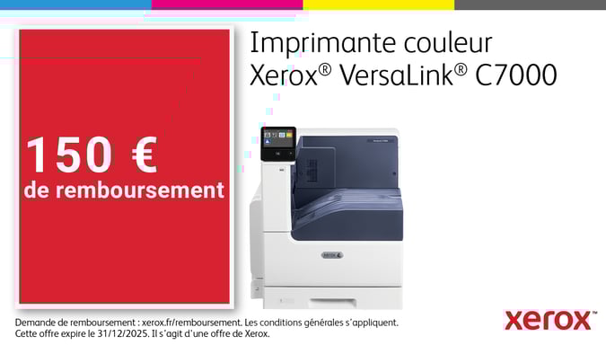 Xerox VersaLink C7000 A3 35/35 ppm Impresora Adobe PS3 PCL5e/6 2 bdjas Total 620 hojas
