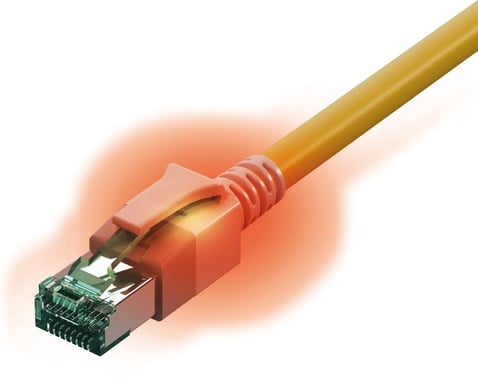 Sacon 442622,01 cable de red Amarillo 10 m Cat6a S/FTP (S-STP)