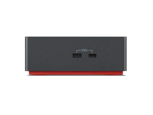 Lenovo 40B00300IT station d'accueil Avec fil Thunderbolt 4 Noir, Rouge