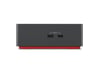 Lenovo 40B00300IT station d'accueil Avec fil Thunderbolt 4 Noir, Rouge