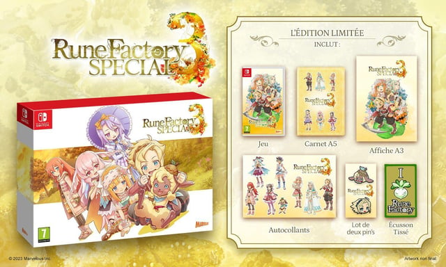 Rune Factory 3 Edición especial limitada (SWITCH)