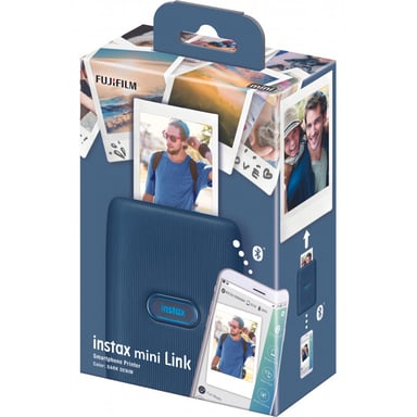 Fujifilm instax mini Link Stampante fotografica istantanea Blu scuro