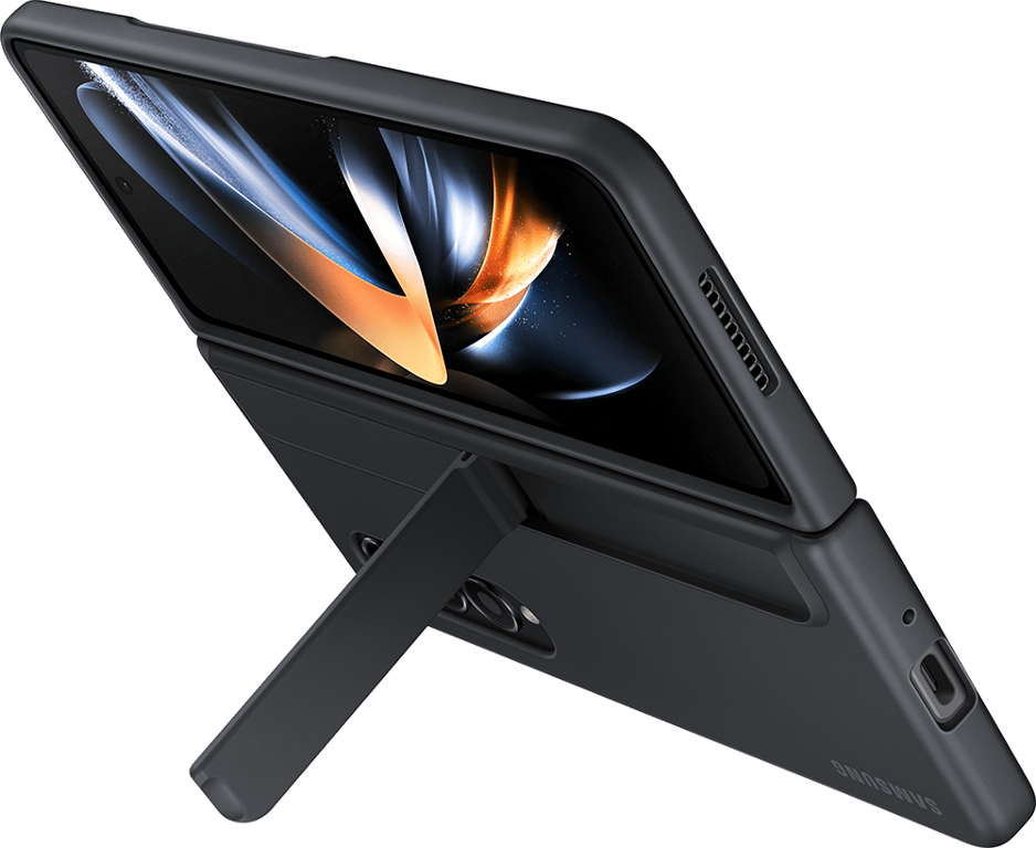 Coque Samsung G Z Fold 4 Standing Cover avec S Pen intégré Noir Samsung