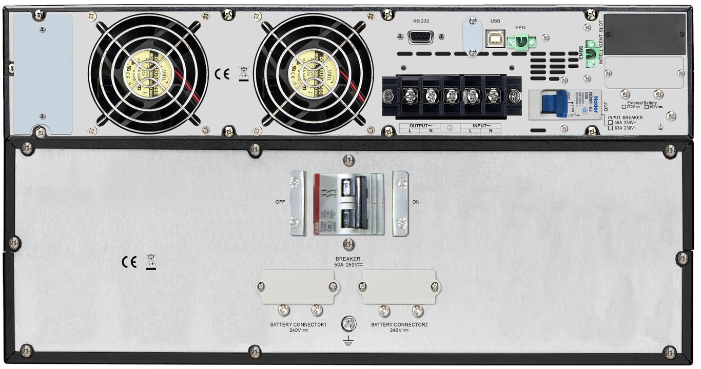 APC Easy UPS SRV RM 6000VA alimentation d'énergie non interruptible Double conversion en ligne 6 kVA Neuf