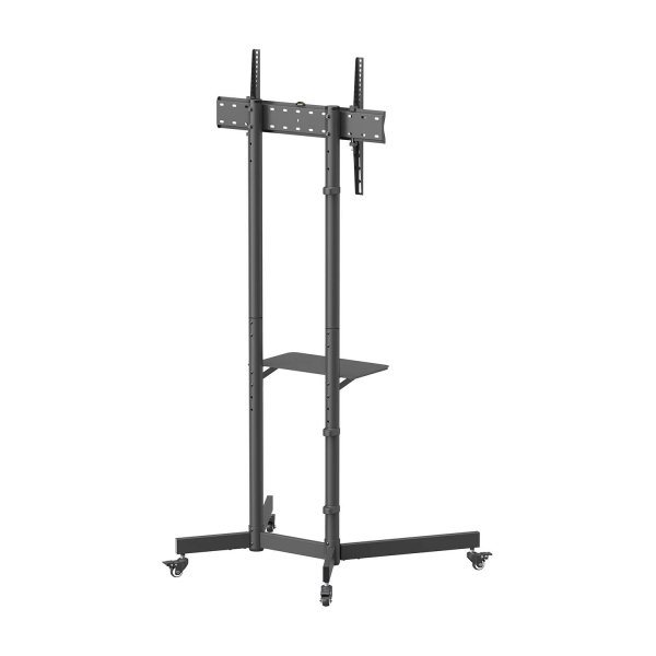 Support de sol Aisens ECO avec roulettes Plateau DVD pour moniteurtéléviseur 45 kg de 37 à 70 Neuf - vue 3