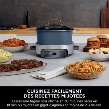 Pentola a cottura lenta Ninja PossibleCooker Foodi MC1101EU 6L - 8 Modalità Multifunzionali, Cottura Lenta, Pentola Forno 240°C