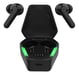 Deltaco TWS-115 écouteur/casque True Wireless Stereo (TWS) Ecouteurs Appels/Musique USB Type-C Bluetooth Noir, Vert