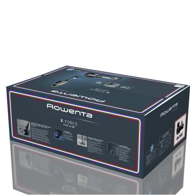 Rowenta X-Force Flex 14.80 RH9B74WO aspirateur balai et balai électrique Aspirateur-balai 2 en 1 Batterie Sec Sans sac 0,6 L Noir, Or