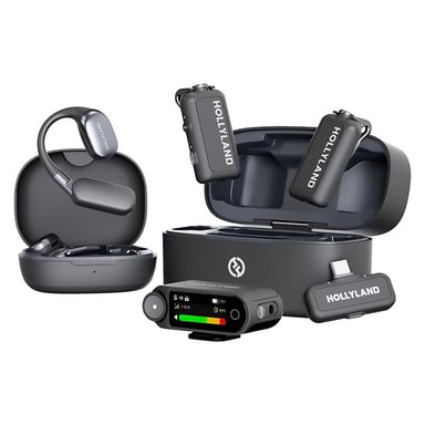 HOLLYLAND LARK MAX 2 Ultimate Combo Wireless Microphone - Neuf