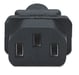 Manhattan Cable de alimentación, enchufe Schuko europeo (CEE 7/4) a conector C13 hembra, 1,8 m, 16 A, negro, garantía de por vida