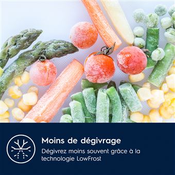 Réfrigérateur Combiné Electrolux KNA6LE18S – Volume 271 L, Classe E - vue 5