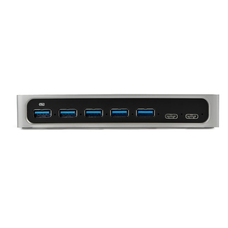 StarTech.com Hub USB-C à 7 ports avec alimentation externe - USB Type-C vers 5x USB A et 2x USB-C - USB 3.0 - 5Gbps