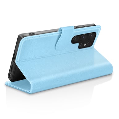 Custodia a portafoglio per Samsung Galaxy S22 Ultra con supporto e linguetta
