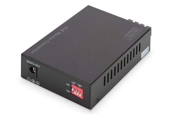 Digitus Convertisseurs de médias Gigabit PoE, RJ45 / SC, MM, PSE