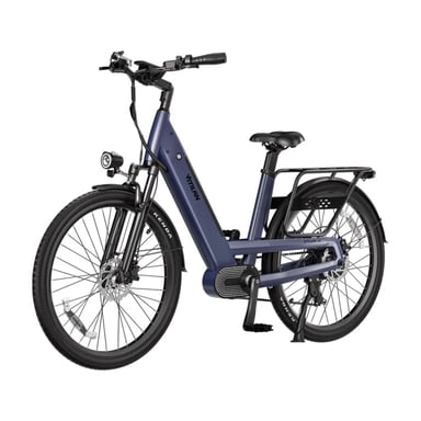 Bicicletta Elettrica Vitilan L5 | Velocità Massima 40 km/h | Autonomia 45 km | Motore 500W | Batteria 48V 15Ah | Pnei da 26 PolliciT | Blu