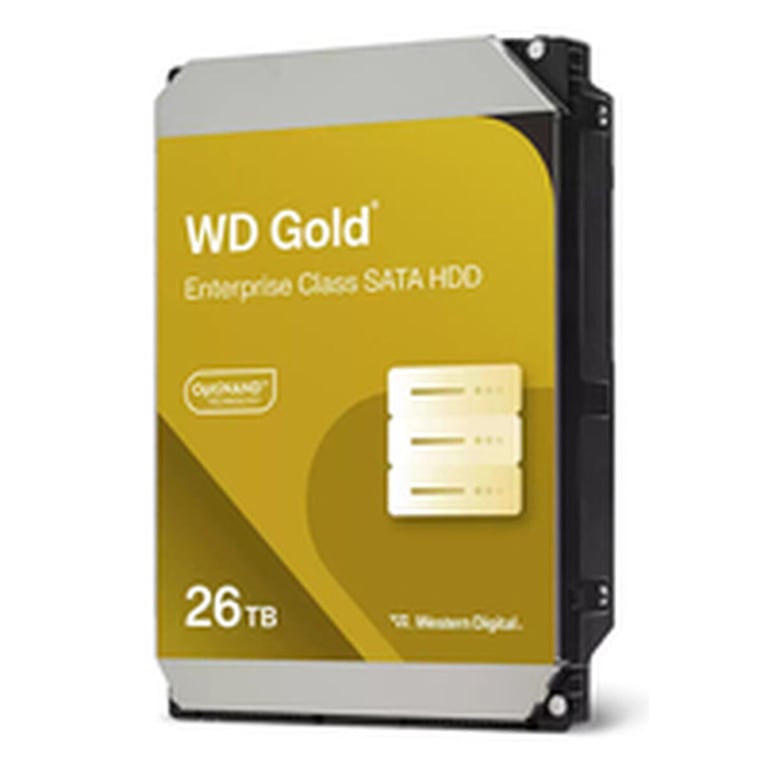 WESTERN DIGITAL HDD Gold 26TB SATA 512MB 3.5' 6GBs Neuf - vue 2