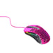 Ratón para juegos ligero XTRFY M4 - Rosa