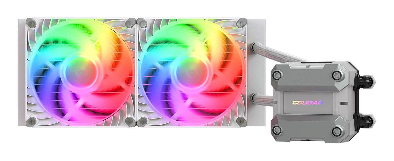 COUGAR Gaming CGR PSDUTRGB W 240 Processeur Refroidisseur de liquide tout en un 12 cm - vue 2