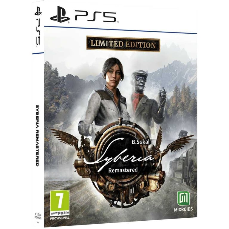 Syberia Remastered Limited Edition PS5 - vue 4