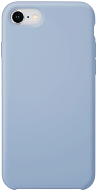 (Edición especial) Funda de gel de silicona suave para Apple iPhone 7/8/SE 2020/SE 2022, Azul lila