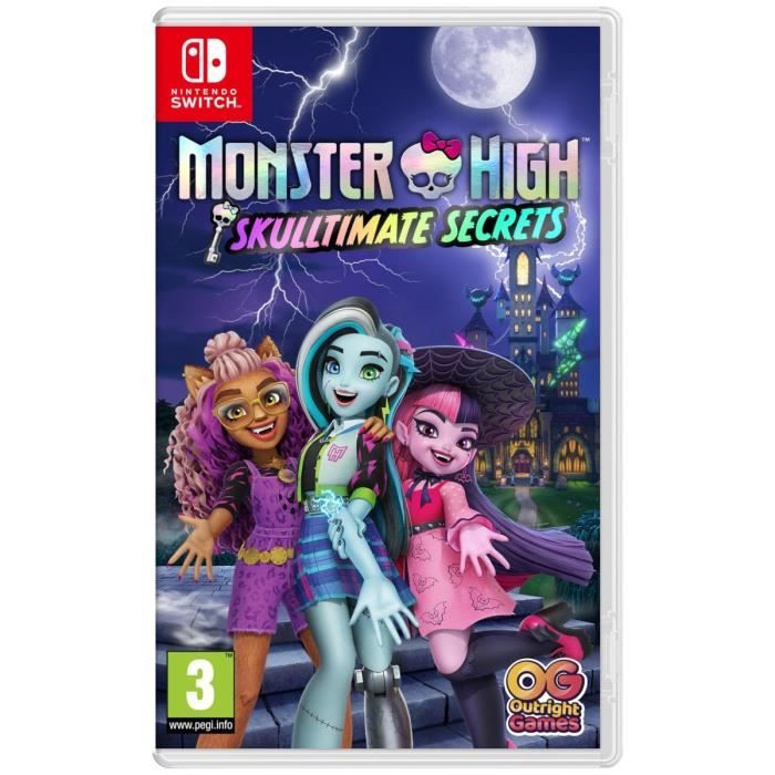 Monster High Skulltimate Secrets - Jeu Nintendo Switch - Neuf