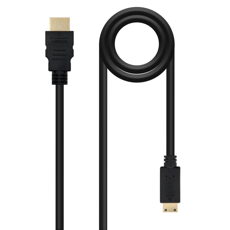 Nanocable 10.15.0902 câble HDMI 1,8 m HDMI Type A (Standard) HDMI Type C (Mini)