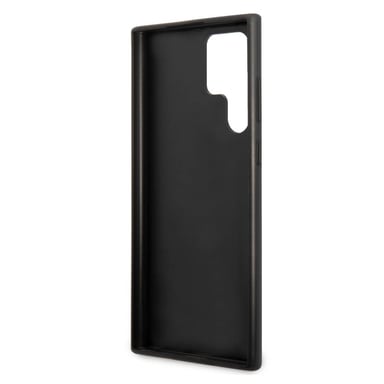 Coque Arrière pour Samsung Galaxy S22 Ultra à Motif 4G Élégant Gris