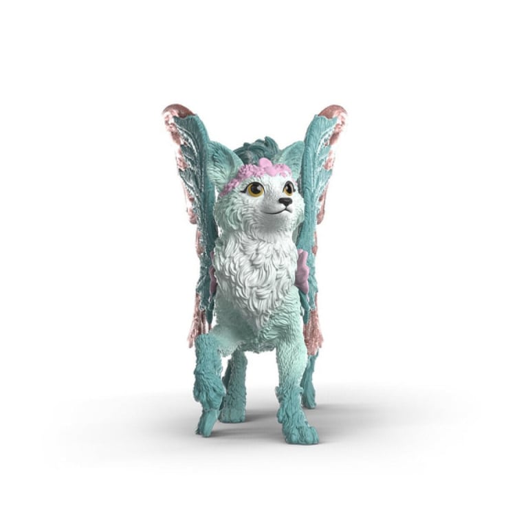 Figurine Schleich Bayala Renard ailé magique 70845 peint à la main Multicolore - Neuf