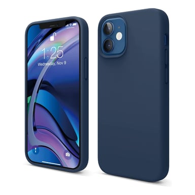 JAYM - Coque Silicone Bleu pour [ Galaxy A17 ] - 100% Silicone et Microfibre - Renforcée et Ultra Doux
