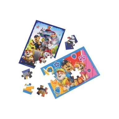 Puzzle lenticolare PAW PATROL La Pat' Patrouille 2 x 24 pezzi Doppia-visuale Multicolore