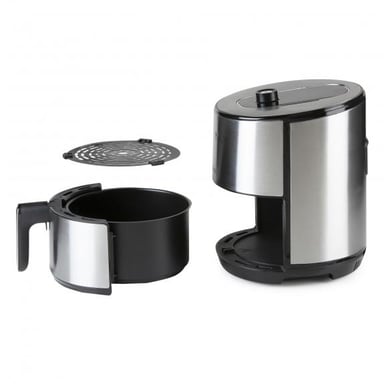 Domo DELI FRYER XL Sencillo 4 L Independiente Freidora de aire caliente Negro, Acero inoxidable
