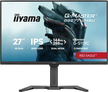 iiyama G-MASTER GB2771UHSU-B1 écran plat de PC 68,6 cm (27'') 3840 x 2160 pixels 4K Ultra HD LED Noir