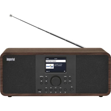 Radio stereo ibrida DAB+ / FM / Internet / Bluetooth DABMAN i205 in legno