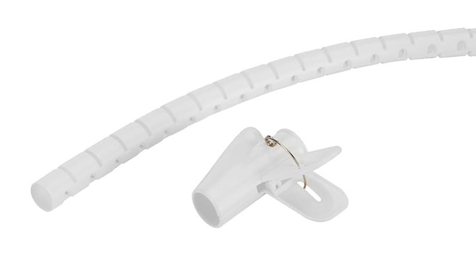 Neomounts ADS06-140WH Gaine de câble - pour 1-3 câbles - universelle