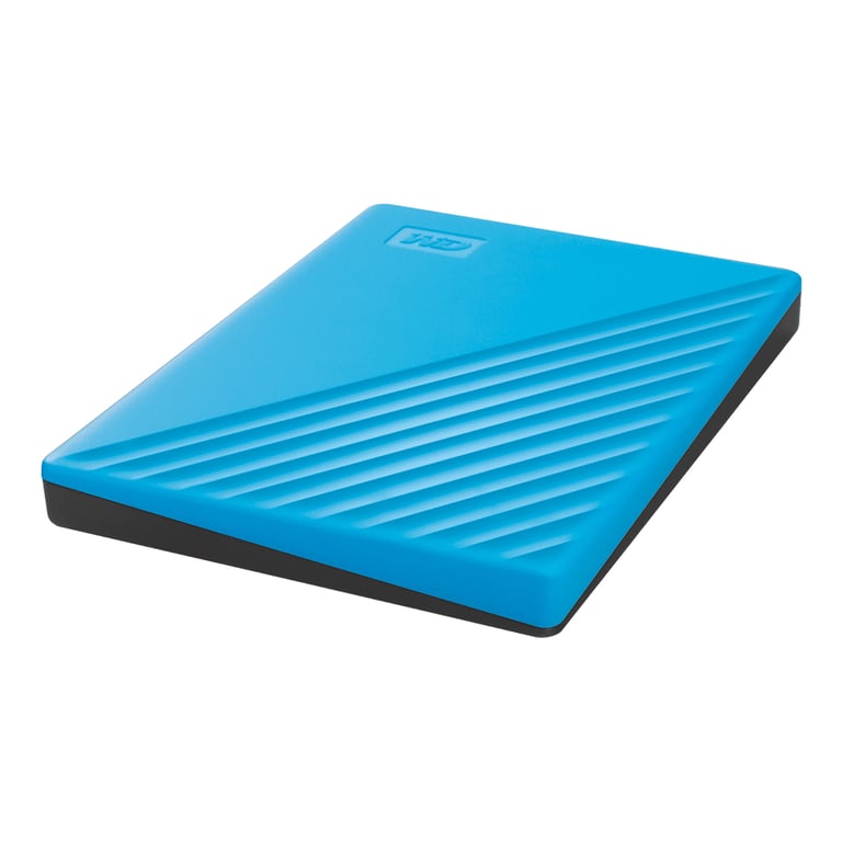 Western Digital My Passport disque dur externe 2 To 3.2 Gen 1 (3.1 Gen 1) Bleu - Neuf