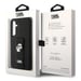 Custodia Karl Lagerfeld Gripstand Saffiano per Galaxy S23 FE, nera