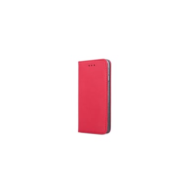 JAYM - Etui Folio Rouge pour Samsung Galaxy A20E â€“ Fermeture Magnetique â€“ Fonction cinéma Stand â€“ Rangement cartes inclus